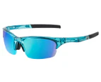 Dirty Dog Sport Ecco-Crystal Sunglasses - Blue-Grey/Blue Fusion Mirror