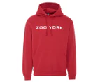 Zoo York Men's Bank Logo Pullover Hoodie - Brick Red