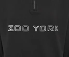 Zoo York Men's Bank Outline 1/4 Zip Sweatshirt - Black