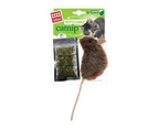Gigwi Refillable Catnip Mouse Natural Cat Toy