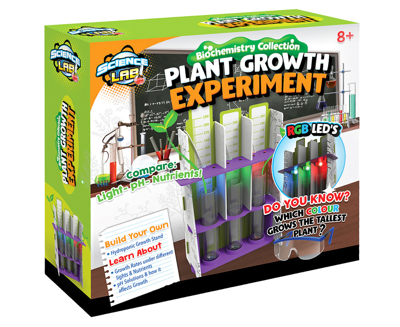 Science Lab Plant Growth Experiment Kit Activity Set