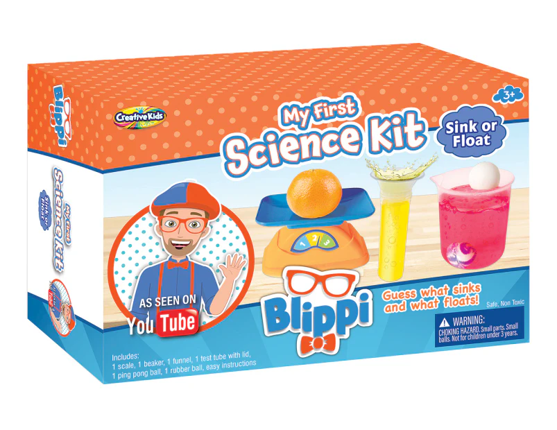 Blippi My First Science Kit Sink Or Float