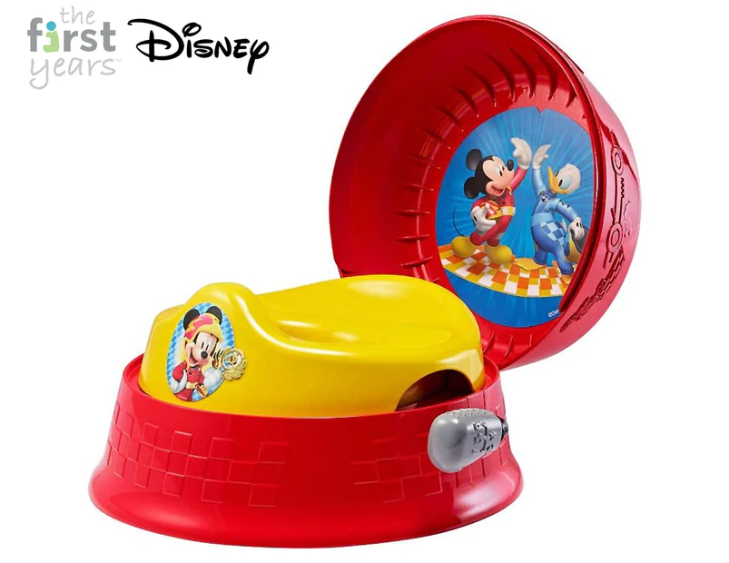 The First Years Mickey Mouse Roadsters Racers 3 in 1 Potty