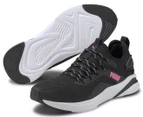 Puma Women's Softride Rift Slip On Sneakers - Puma Black/Luminous Pink