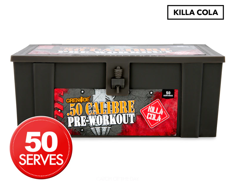 Grenade .50 Calibre Pre-Workout Killa Cola 50 Serves
