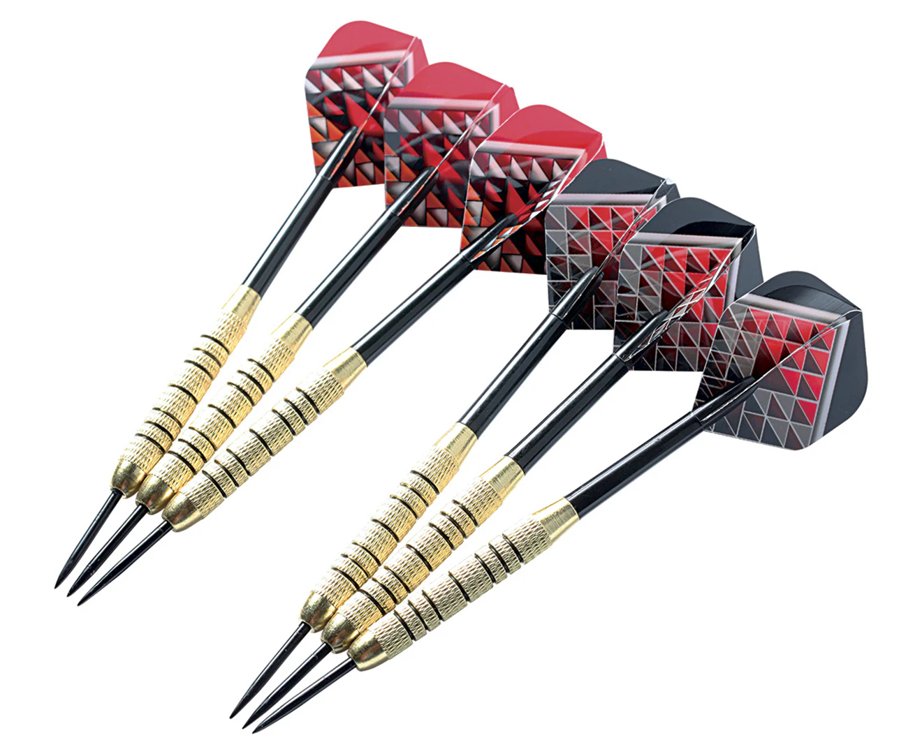 SHOT DARTS Duel Brass Steel Darts 18 Gram 2 x Sets