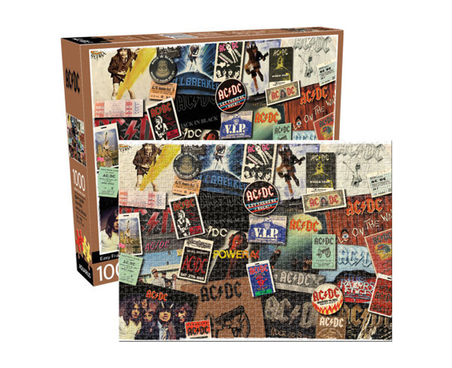 ACDC - Album Cover Collage : 1000-Piece Jigsaw Puzzle | Catch.co.nz