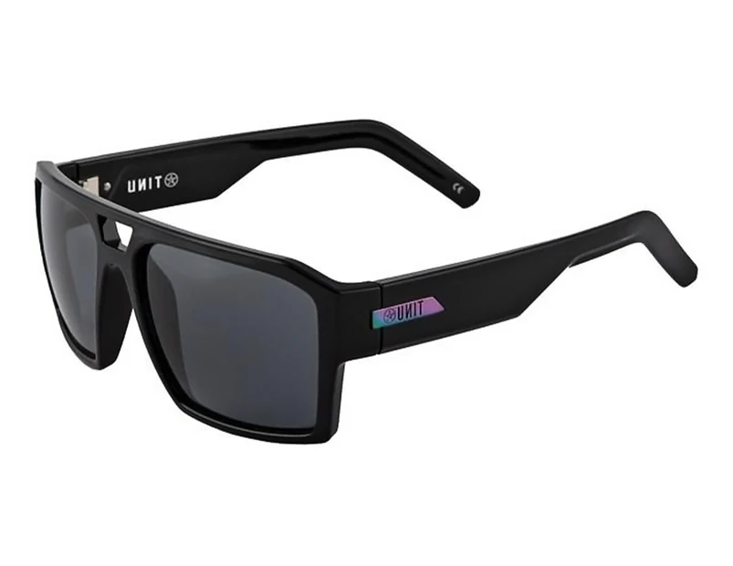 UNIT Men's Vault Sunglasses - Gloss Black/Oxidized Grey