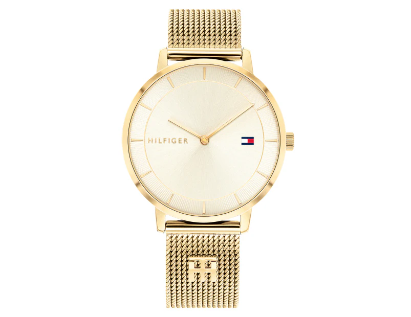 Tommy Hilfiger Women's 35mm Tea Stainless Steel Watch - Champagne/Gold