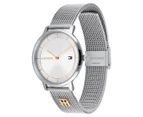 Tommy Hilfiger Women's 35mm Tea Stainless Steel Watch - White/Gold/Silver