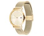 Tommy Hilfiger Women's 35mm Tea Stainless Steel Watch - Champagne/Gold