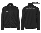 New Balance Youth Boys' Woven Training Jacket - Black