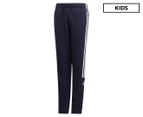 Adidas Boys' 3-Stripes Trackpants / Tracksuit Pants - Legend Ink/White