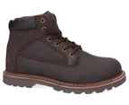 Jeep Men's Legacy Leather Hiking Boots - Chocolate