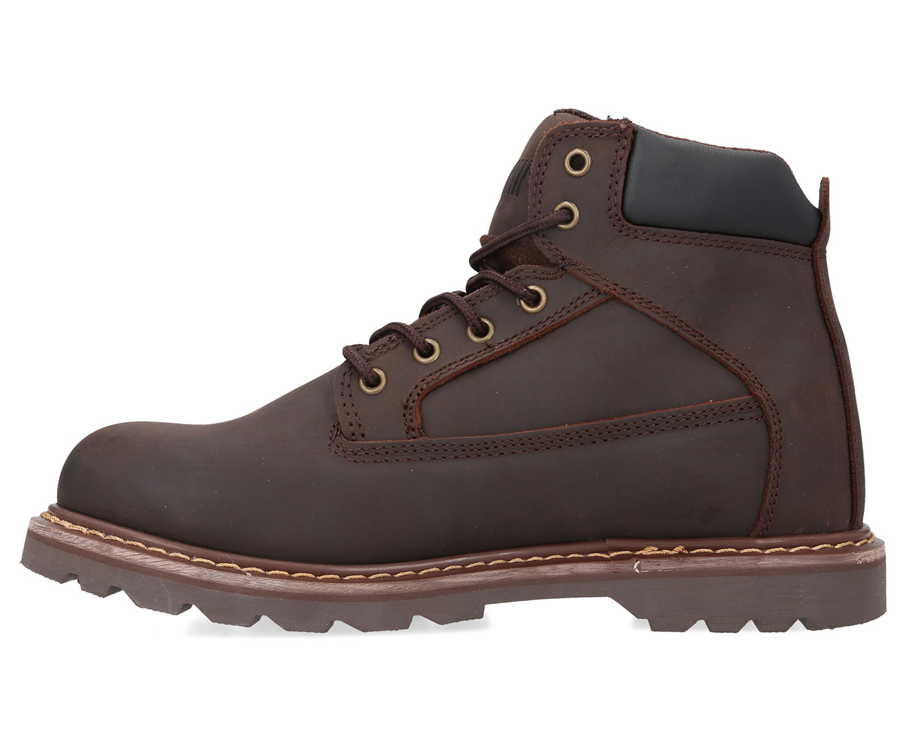 Jeep Men's Legacy Leather Hiking Boots - Chocolate | Catch.co.nz