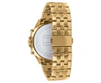 Tommy Hilfiger Gold Multifunction Men's Watch 1791708 StainlessSteel Quartz 7613272379175