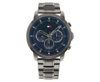 Tommy Hilfiger Men's 46mm Jameson Stainless Steel Watch - Blue/Grey