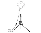 10 Inch LED Ring Light Selfie Ring Light with Tripod Stand for Live Video Photography