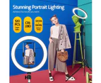 10 Inch LED Ring Light Selfie Ring Light with Tripod Stand for Live Video Photography