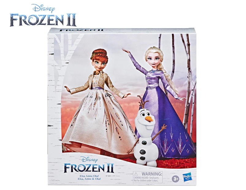 Disney's Frozen 2 Elsa, Anna & Olaf Fashion Doll Set