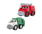 Big Trucks For Kids - City Bin Truck