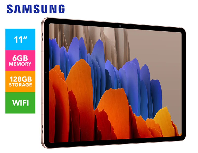 Samsung 11" Galaxy Tab S7 128GB Wi-Fi - Mystic Bronze SM-T870NZNAXSA