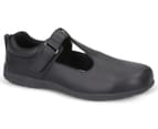 Grosby Girls' Delilah Junior School Shoes - Black 2