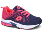 Lotto Girls' Bungee Sports Shoes - Navy/Pink
