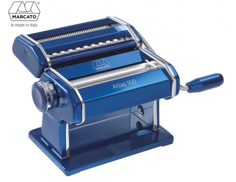 Marcato Atlas 150 Design Pasta Machine - Blue