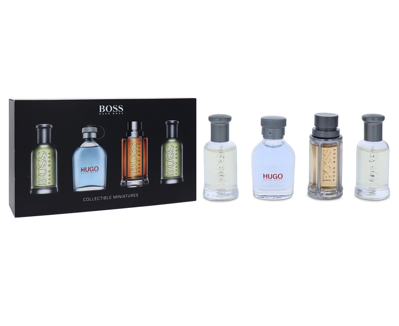 Hugo Boss For Men 4-Piece Mini Perfume Gift Set | Catch.com.au