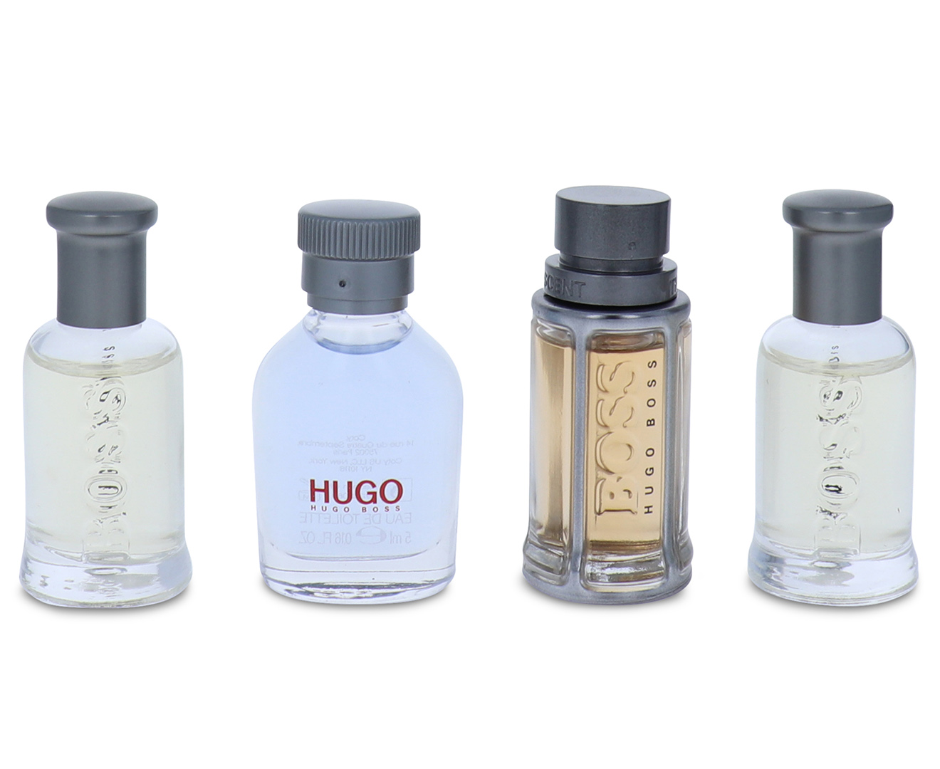 hugo boss miniature aftershave collection
