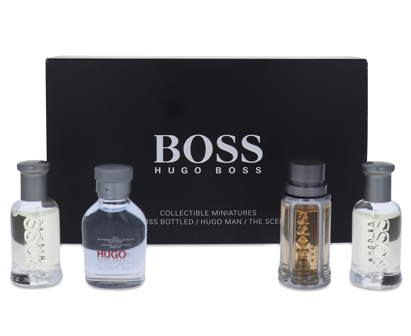 Hugo Boss For Men 4-Piece Mini Perfume Gift Set | Catch.com.au