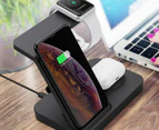 Orotec Multi Wireless Charging Station For Apple (3-in-1 Wireless Charging Ports plus 1 extra USB Port) 4-in-1
