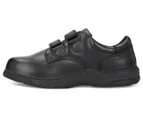 Lotto Kids' Study Velcro Leather School Shoes - Black