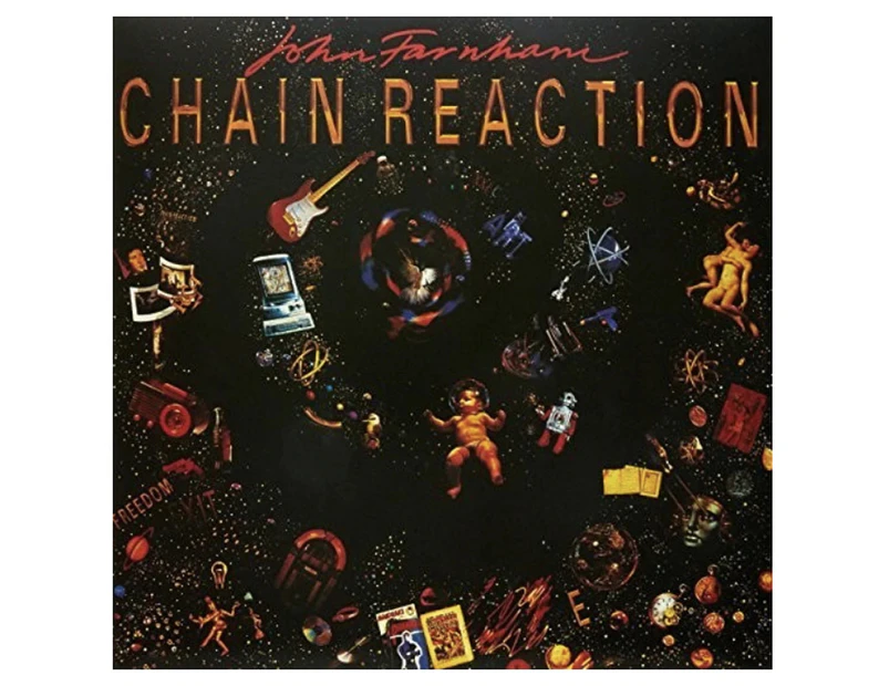 John Farnham Chain Reaction Vinyl Record