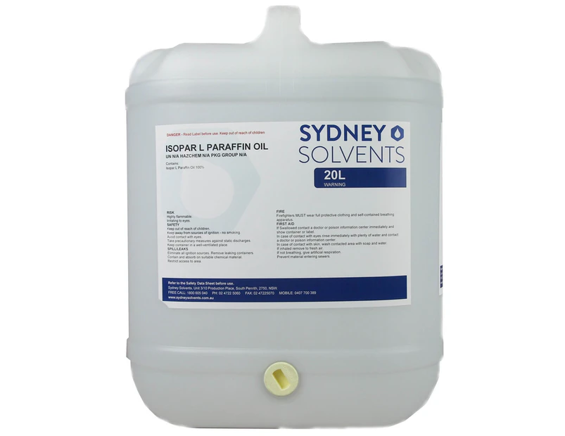 Isopar L Paraffin Oil 20 Litre