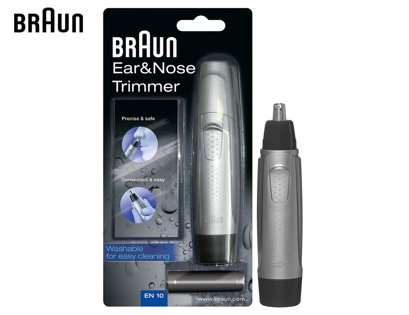 Braun Ear&Nose Trimmer EN10 - Precise and Safe Ear and Nose Hair Removal - EN10