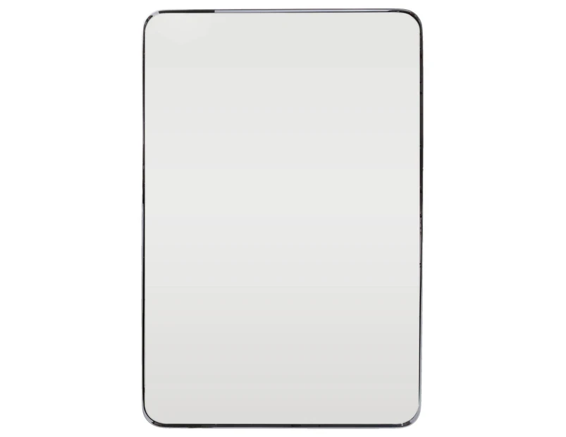 Cadell Rectangle Mirror - Silver Chrome