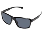 Cancer Council Unisex Aranda Wrap Fashion Polarised Sunglasses - Black/Smoke