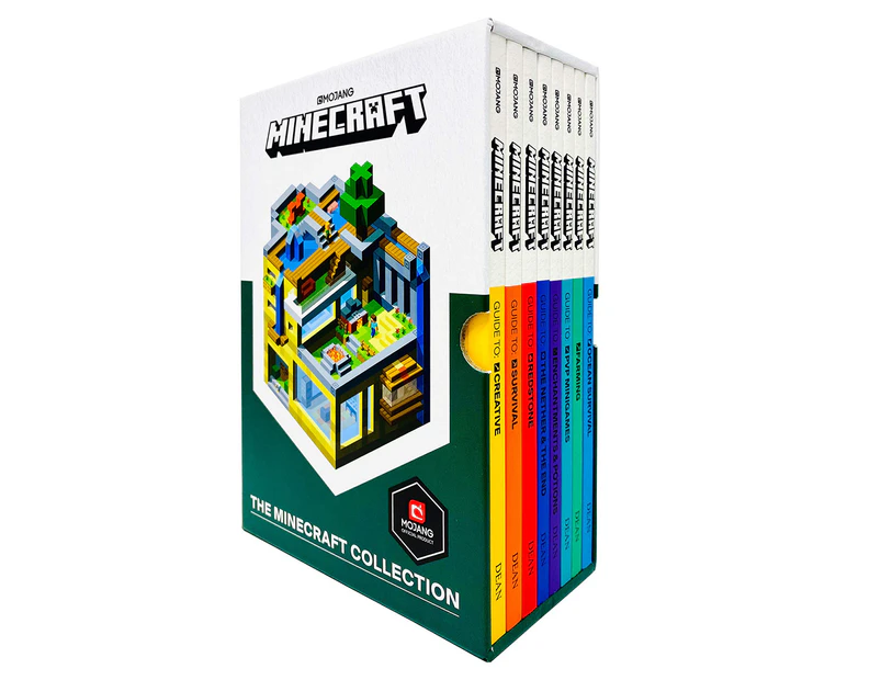 The Official Minecraft Guide Collection 8-Books Set by Mojang AB