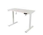 Luxo Ergo 120cm Electric Sit & Stand Ergonomic Desk - White