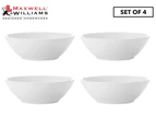 Set of 4 Maxwell & Williams 15cm Cashmere Coupe Cereal Bowls - White