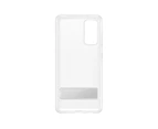 Samsung Standing Cover Case For Galaxy S20 FE– Clear