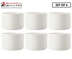 Set of 6 Maxwell & Williams 355mL Epicurious Ramekin - White