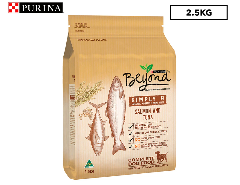 Purina Beyond Simply 9 Adult Dog Food Salmon And Tuna 2.5kg
