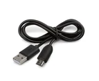 REYTID Replacement USB Charging Power Cable Compatible with HTC One, Passion, Radar, Rhyme Smartphones - Black