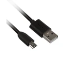 REYTID Replacement USB Charging Power Cable Compatible with HTC One, Passion, Radar, Rhyme Smartphones - Black