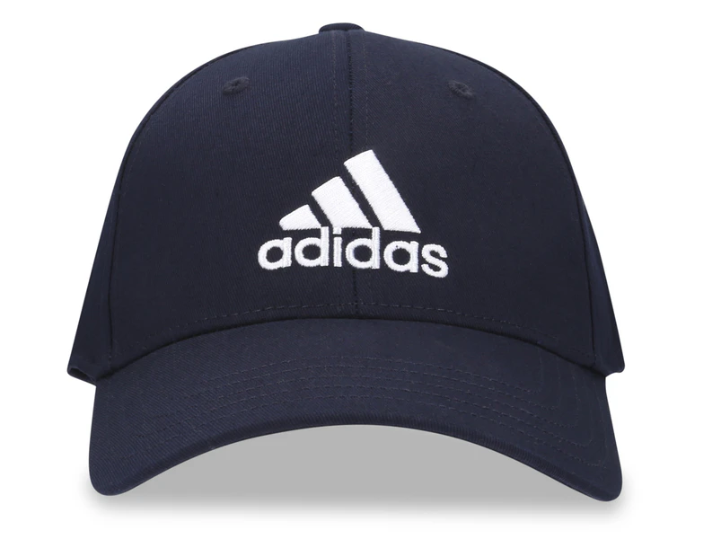 Adidas Cotton Baseball Cap - Legend Ink/White