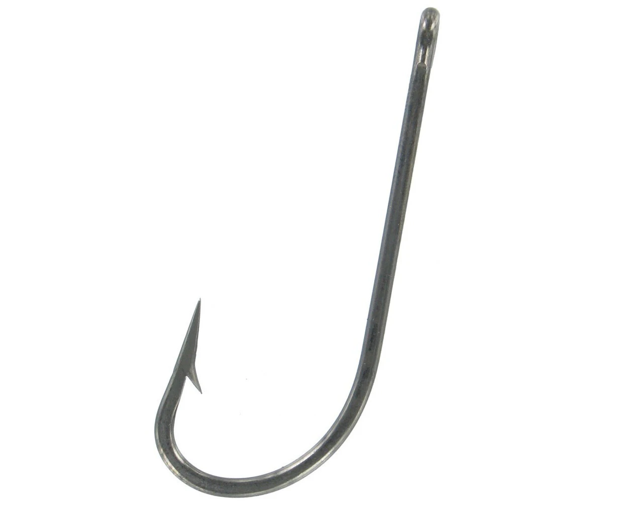 25 Pack of Size 4/0 Shogun T480 Black O'Shaughnessy Fishing Hooks - Chemically Sharpened