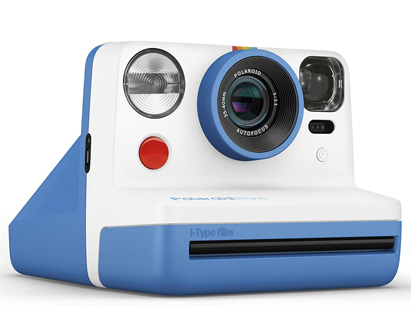 polaroid camera blue